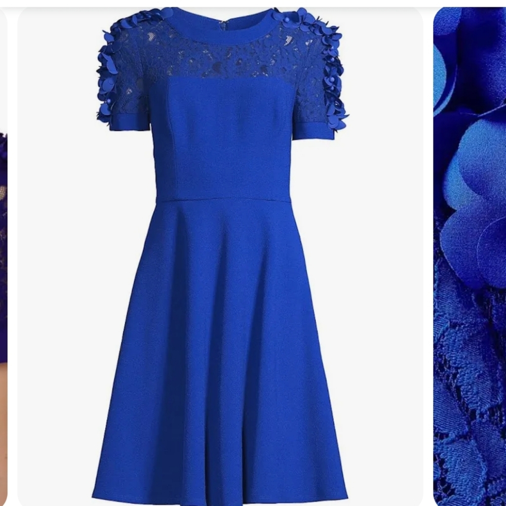 Nwt Shani coctail dress ๐ 14 blue - Picture 16 of 17